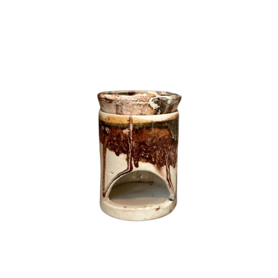 Kapadokya Kahverengi-Yeşil Buhurdanlık