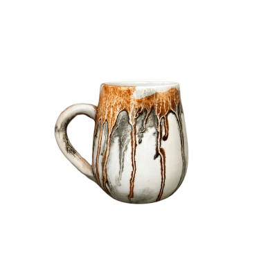 Kapadokya Kahverengi-Yeşil Kupa